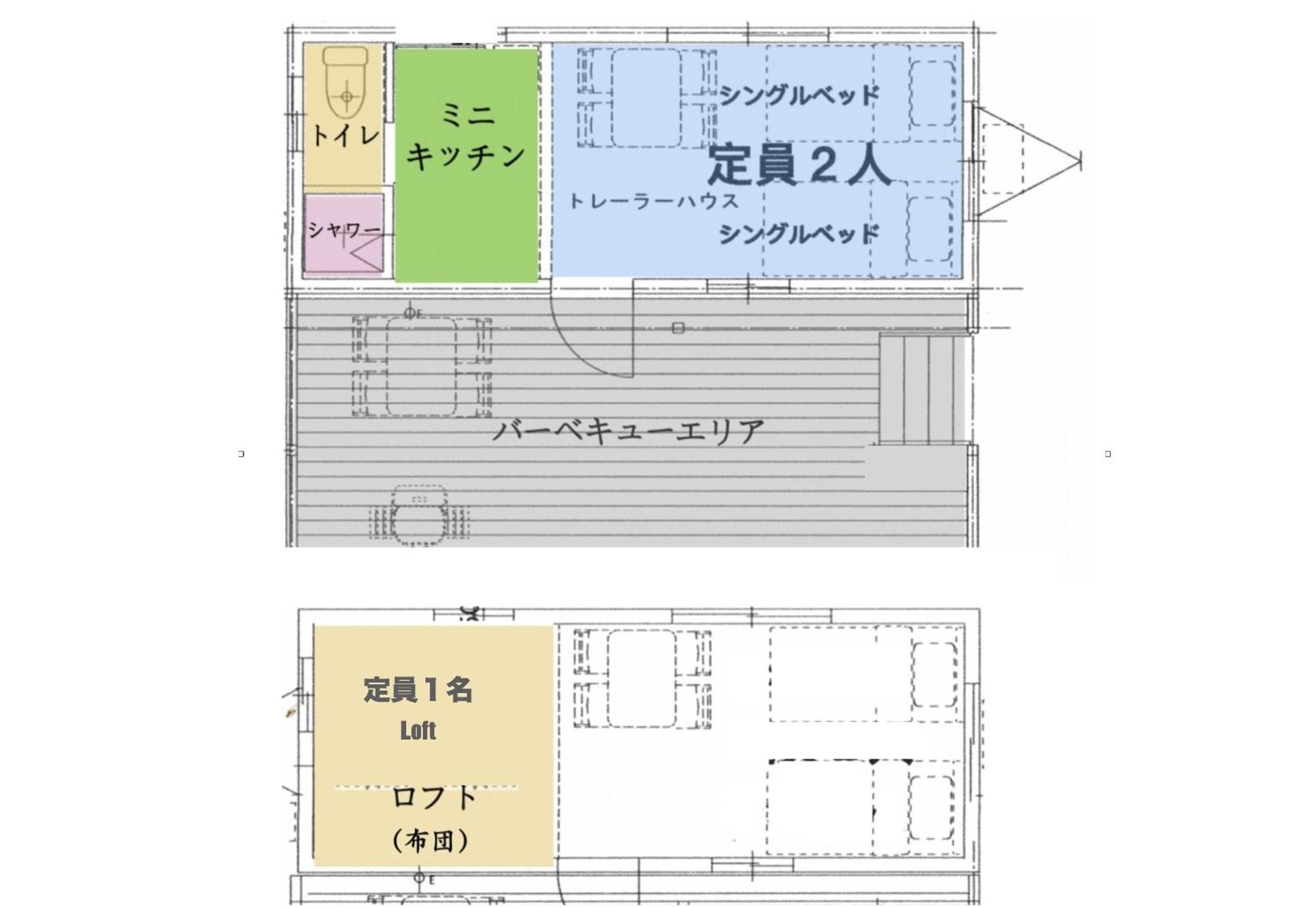 Necoana Glamping富士山景bbqトレーラーヴィラ Fudžikawagučiko Exteriér fotografie
